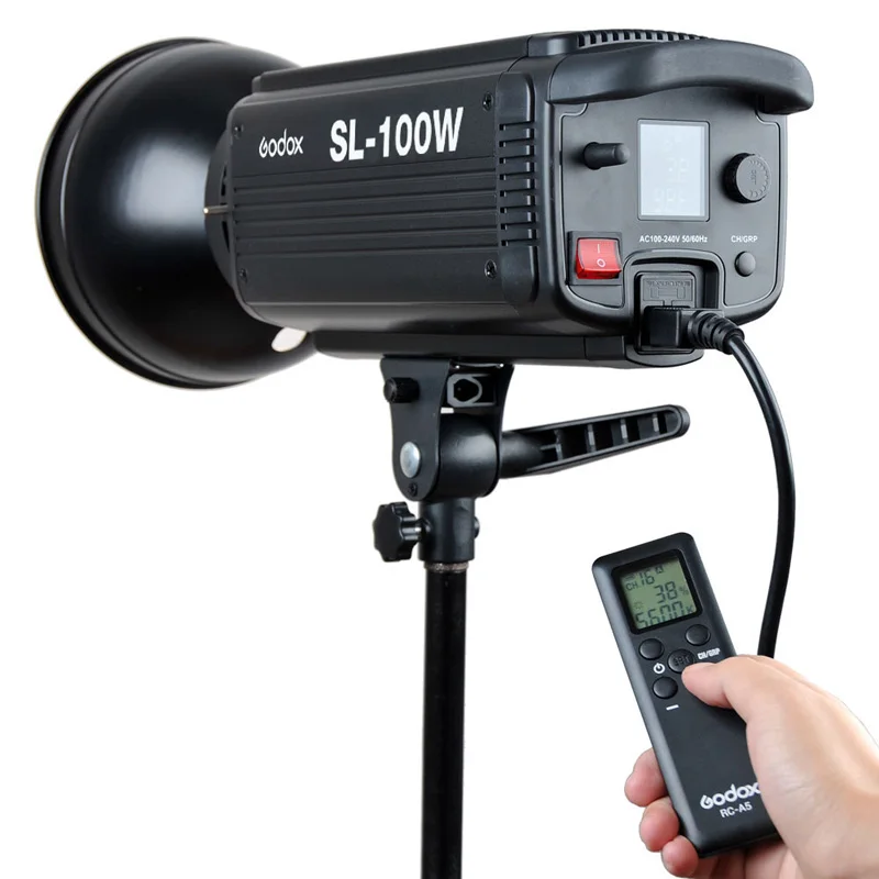 Godox непрерывное освещение SL 100W 100Ws дистанционное управление Светодиодный свет