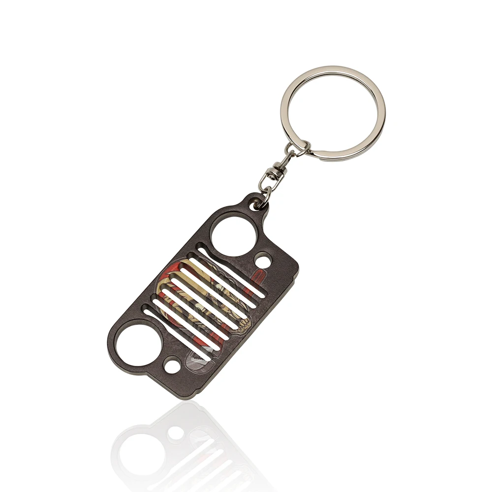 2 шт. брелок для автомобильных ключей из нержавеющей стали|key ring|keychain carkey rings for car |