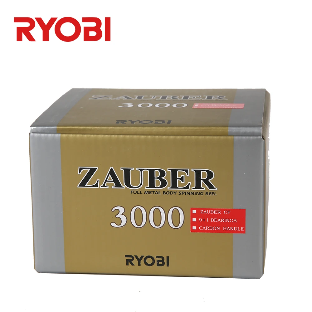 RYOBI ZAUBER CF 3000 металлический корпус колеса карбоновая ручка плоская EVA 10 Подшипники
