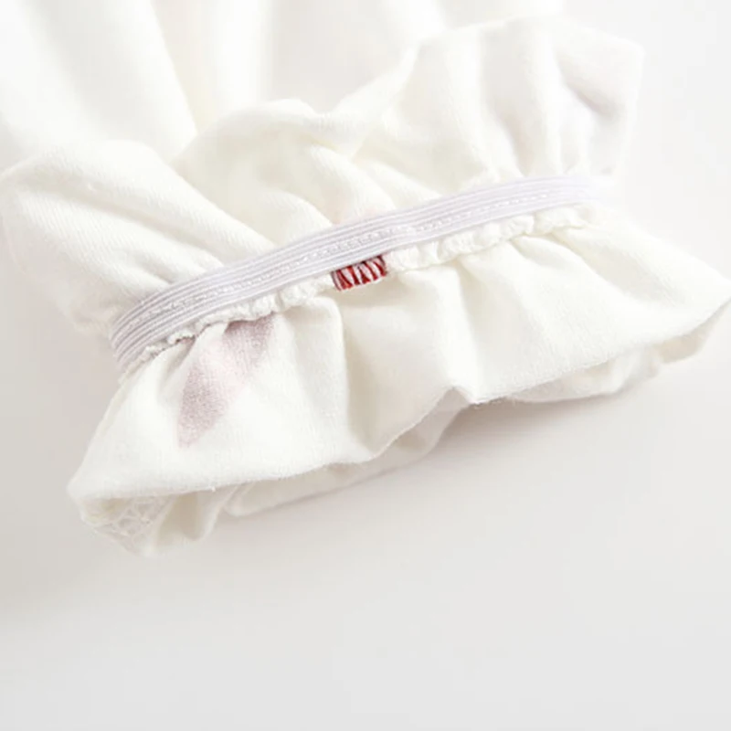 Весенняя хлопковая рубашка с длинными рукавами для маленьких девочек принт