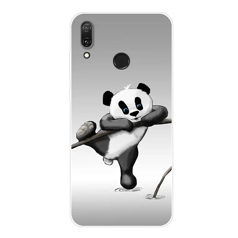 Силиконовый чехол для Huawei P Smart Z мягкий мультяшный из ТПУ телефона PSmart PSmartZ