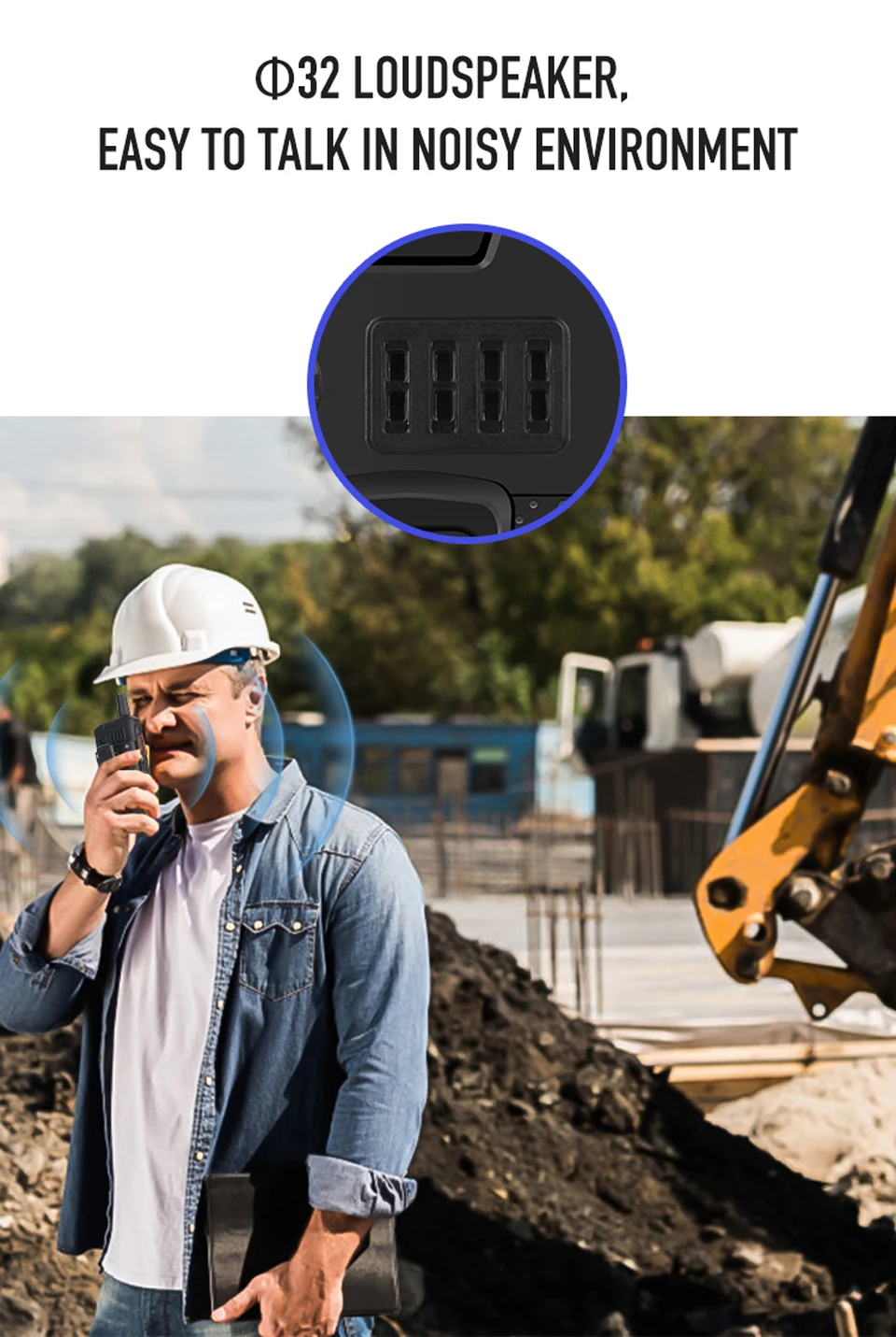 UNIWA F40 Zello рация 4G мобильный телефон IP65 Водонепроницаемый Прочный смартфон MTK6737M четырехъядерный Android