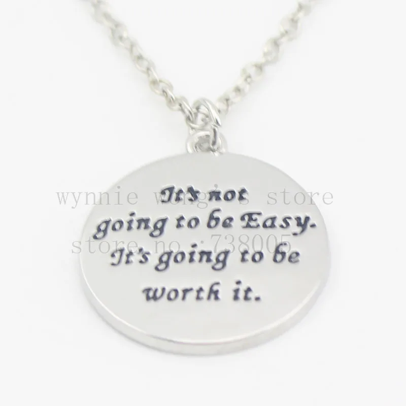 2016 ручная печать ювелирных изделий &quotэто не будет легко это стоить того&quot