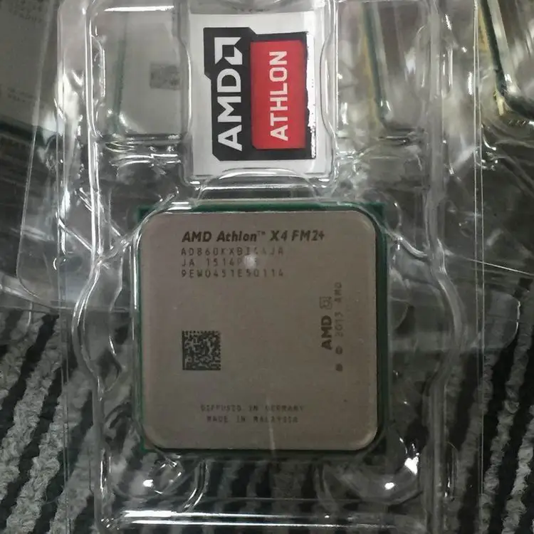 Процессор AMD AthlonII x4 860 K, четырехъядерный процессор 3,7 ГГц/95 Вт, настольный FM2+ 906pin AD860KXBI44JC, новые детали