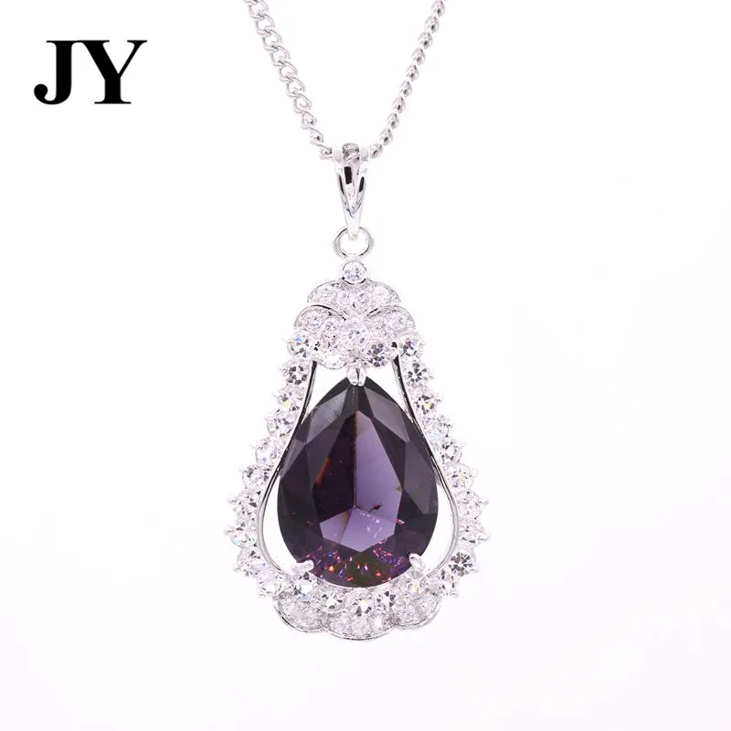 Jyfashion серебро Цвет Голубой Подвеска для Для женщин женские Best любовь подарок друг
