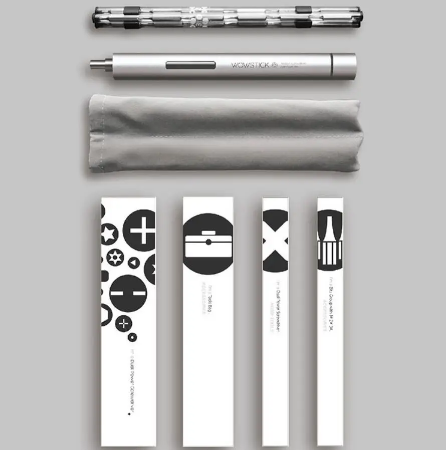 XIAO mi jia Wowstick 1P+ 19 в 1 Электрический шуруповерт Беспроводная мощность работает с mi home умный дом Комплект все продукты