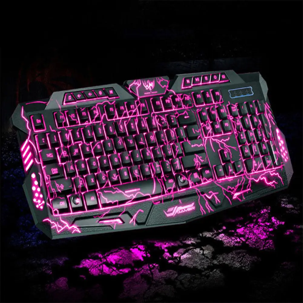 Игровая клавиатура BEESCLOVER M200 с подсветкой 3 цвета | Компьютеры и офис