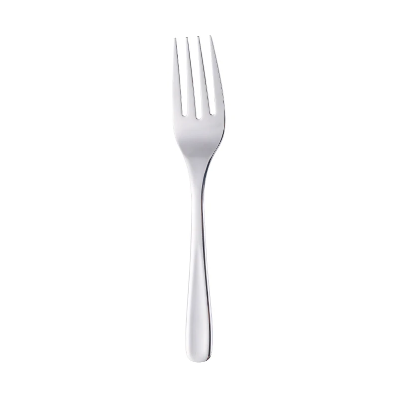 1 silver fork Красочные 18/8 нержавеющая сталь радуга столовые приборы большой размеры длинная ручка для сервировки салата ложка/вилы/дуршлаг салатницы Кухня Посуда - Цвет: 1 silver fork