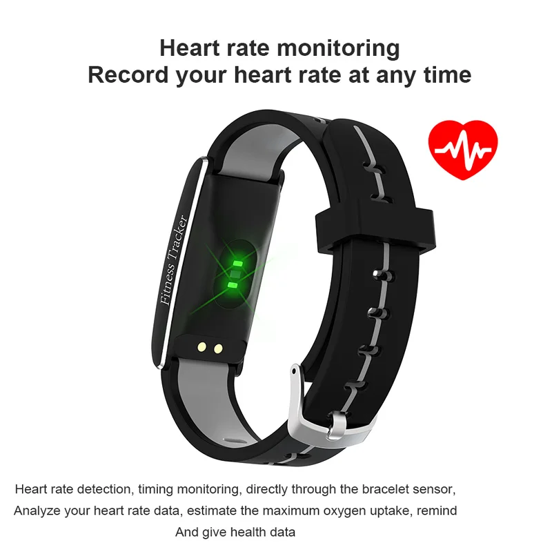 F10C Fashion Smart Watch Wristband Heart Rate Monitor Sports women Bracelet Waterproof Bluetooth Wristwatch Band | Электроника