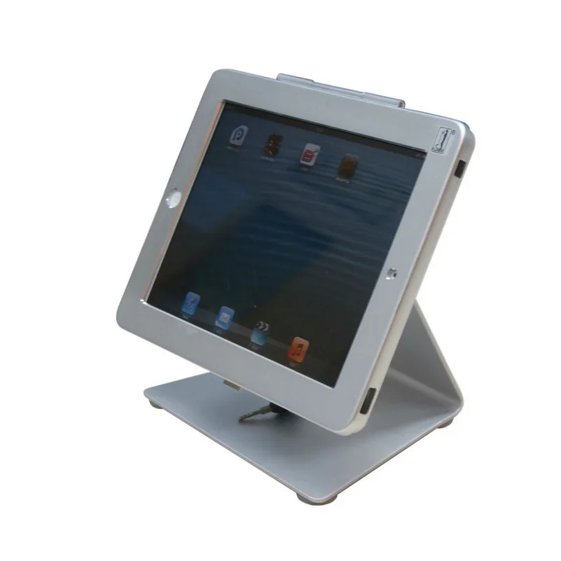 Security Desktop Stand for IPad 2 3 4 Tablet with Lock Holder Display Rack Bracket Mounting on Table Anti-theft |