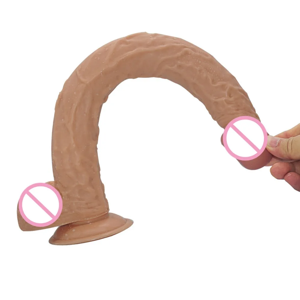 Массажер фаллоимитатор на присоске мастурбатор массажер Вагина