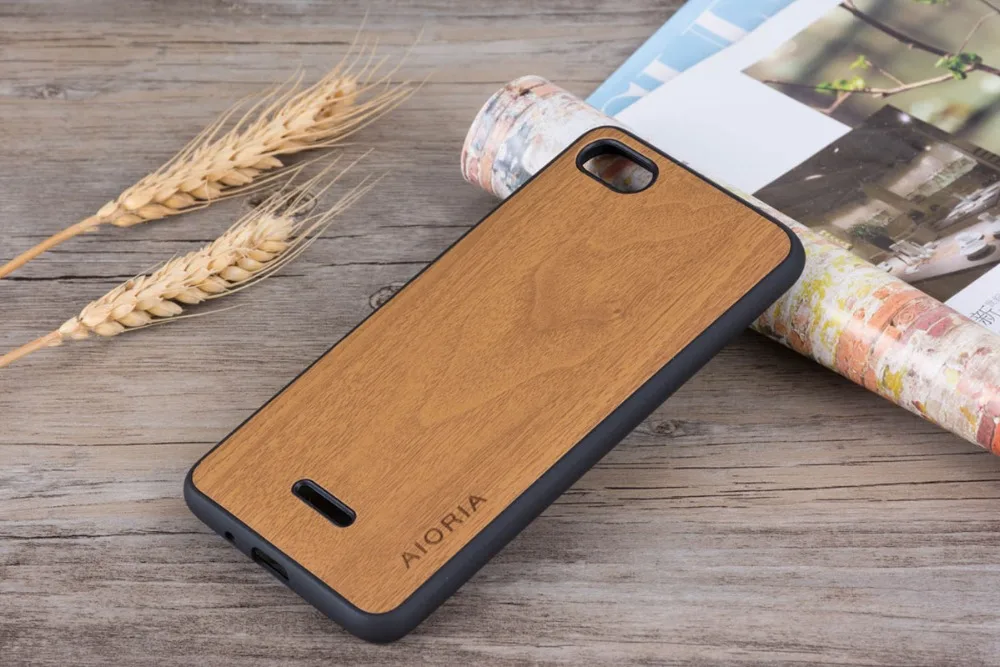 Чехол с деревянным дизайном для Xiaomi redmi 6A, мягкий ТПУ, силикон, поликарбонат, дерево, искусственная кожа, чехлы для Xiaomi redmi 6A