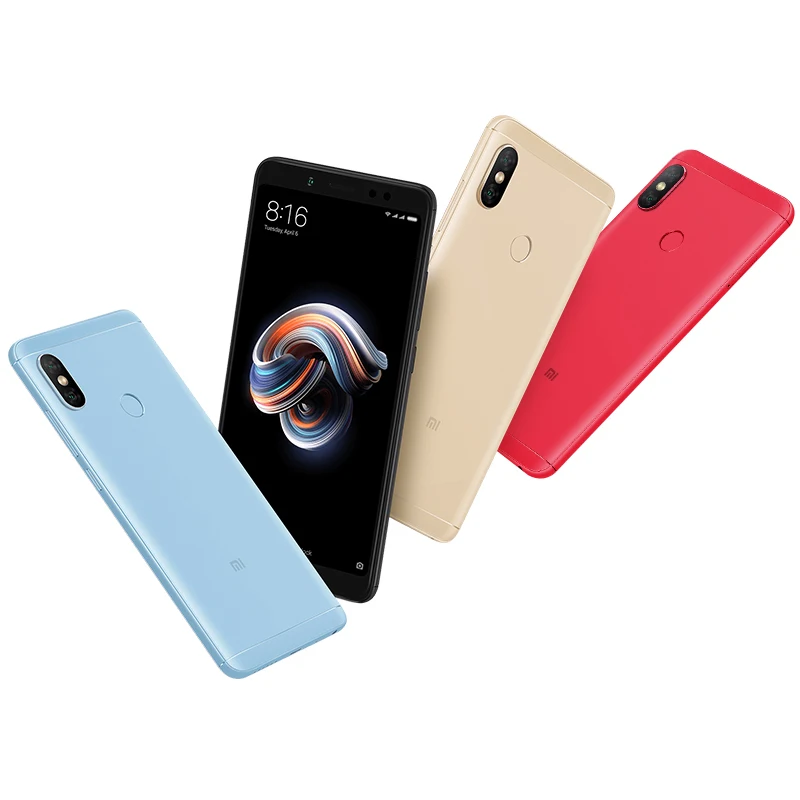 Глобальная версия Xiaomi Redmi Note 5 4 Гб 64 MIUI 9 Смартфон Snapdragon 636 Octa Core 99 &quotполный экран 4000