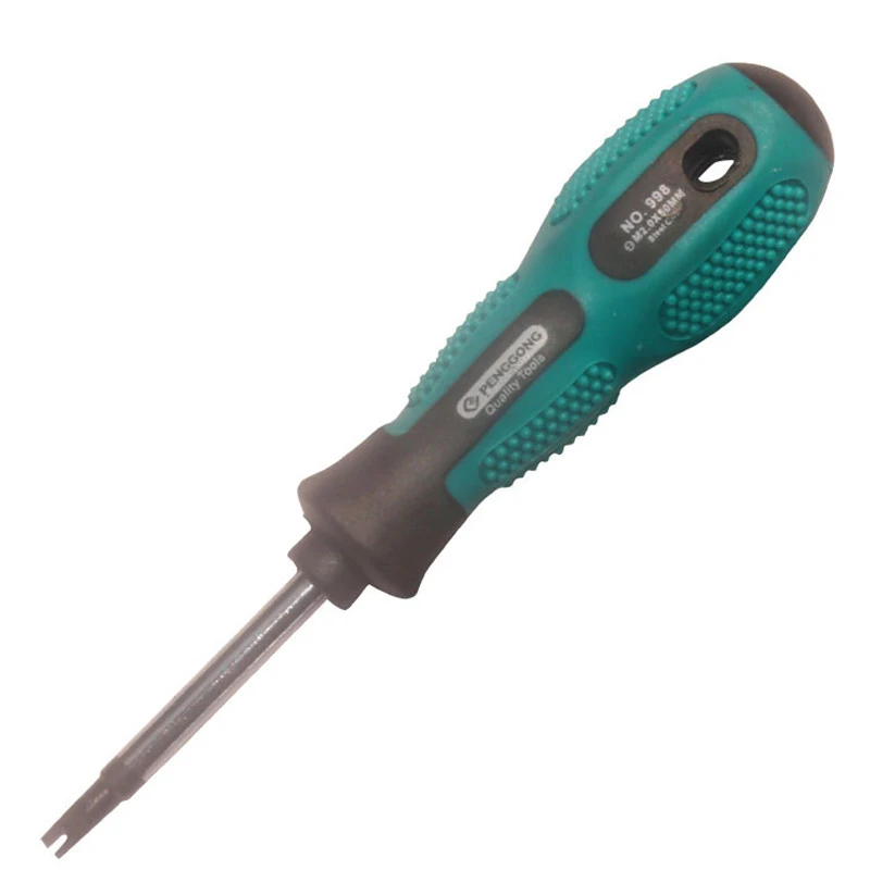 PENGGONG 998 4 шт Двусторонняя отвертка набор с магнитной Multifunctional многофункциональный