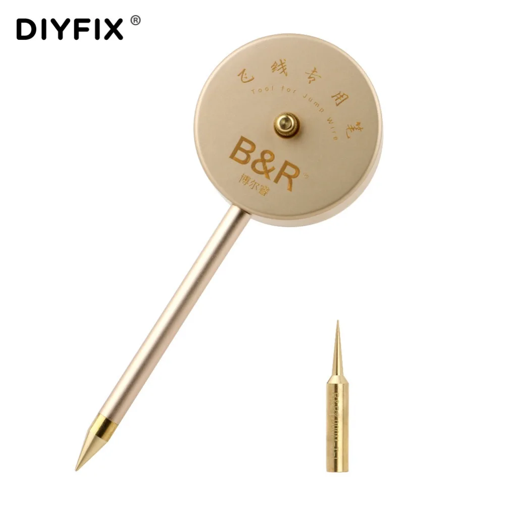 Ручка для ремонта печатных плат DIYFIX инструмент сварки и с наконечником паяльника