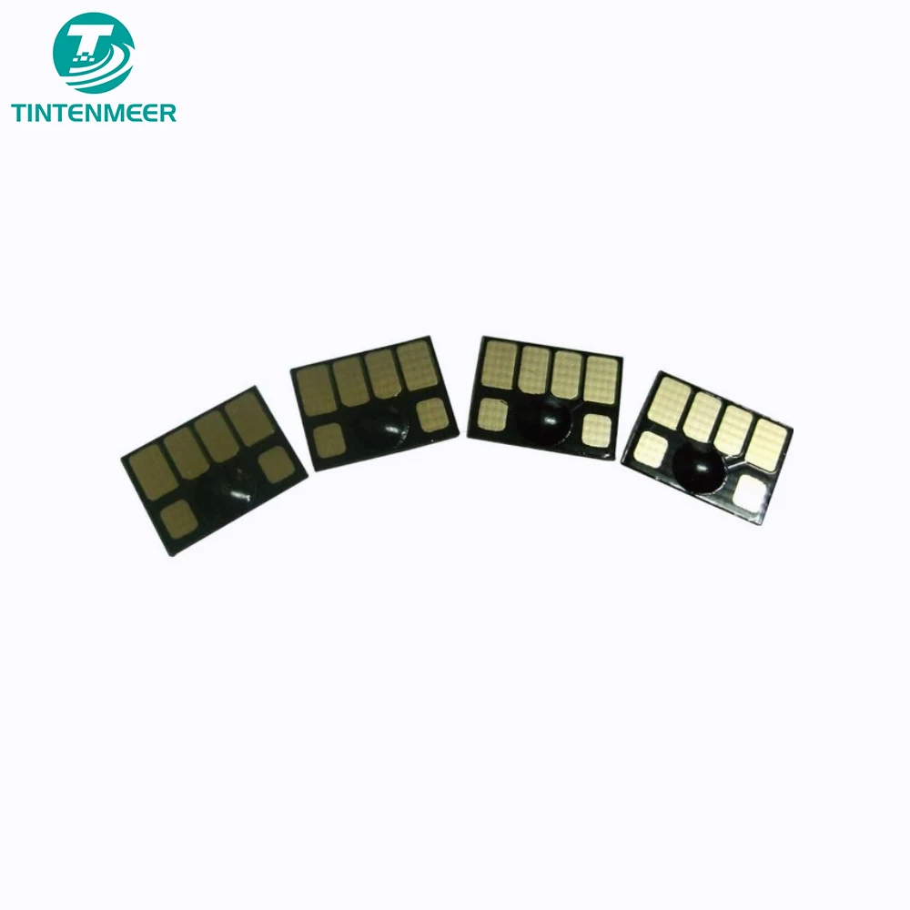 TINTENMEER excellent quality Refillable cartridge Auto reset chip KCMY as 1 set compatible for HP 11 10 to 1000 K850 cp1700 | Компьютеры и