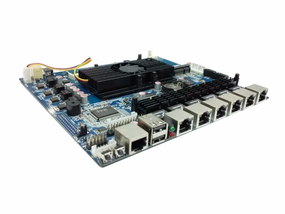 HCiPC M503 2 материнская плата D525 6LAN ITX Multi LAN брандмауэр роутер система брандмауэра