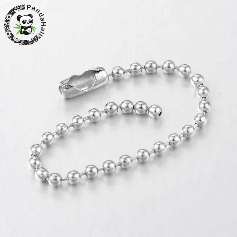 

iron ball chain, Metal color, about 2.5mm wide, 10cm long
