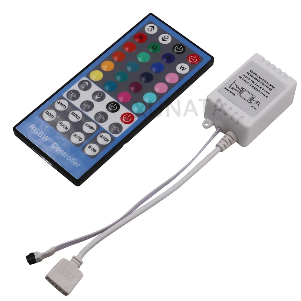DC5-24V 40Key 5Pin IR Remote Controller For RGBW RGB Warm White LED Pixels Strip Lamp Lighting Accessories | Лампы и освещение
