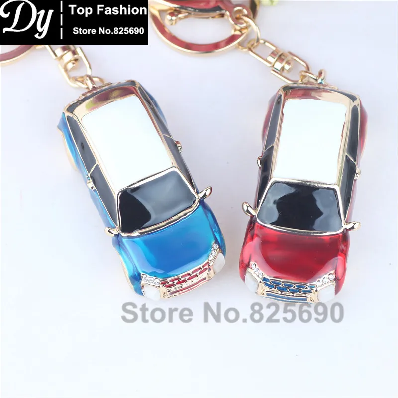 Crystal Rhinestone Alloy Keychain For Women Handbag Mini Rover Car Bag Key Ring Holder Chaveiro | Украшения и аксессуары