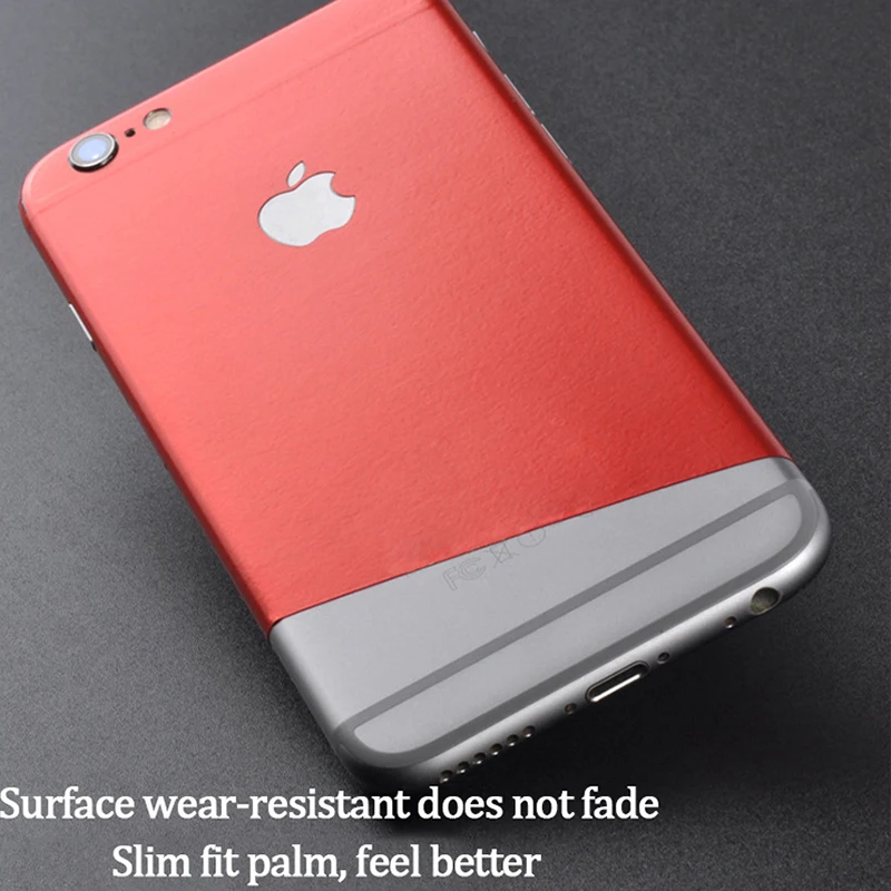 Прочная ПВХ наклейка для телефона s iPhone 8 6 6S 7 Plus задняя защитная пленка IPhone XS X