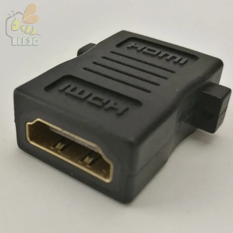 Адаптер HDMI совместимый с женским разъемом соединительный преобразователь для HDTV
