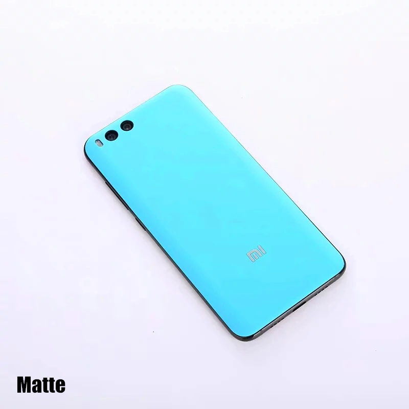Пластиковый и 3D чехол из закаленного стекла для Xiaomi mi 6 mi 6 M6 чехол для телефона mi 6 задняя крышка корпуса батареи Замена
