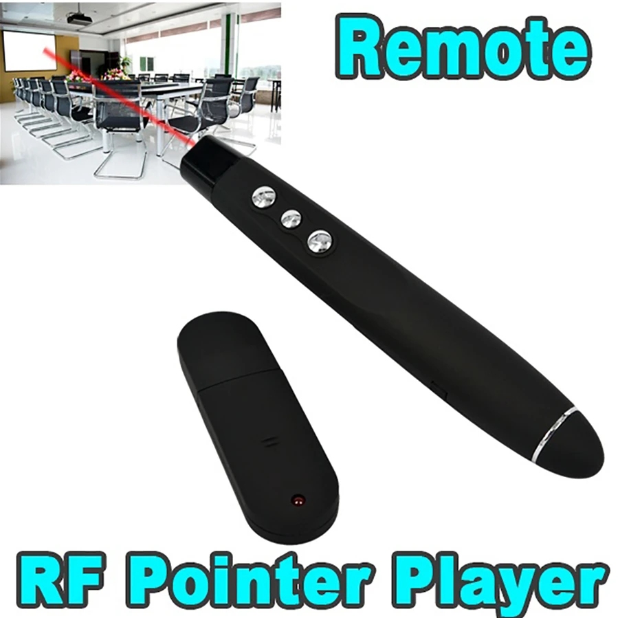 Портативный USB беспроводной Презентация Powerpoint RF пульт дистанционного управления