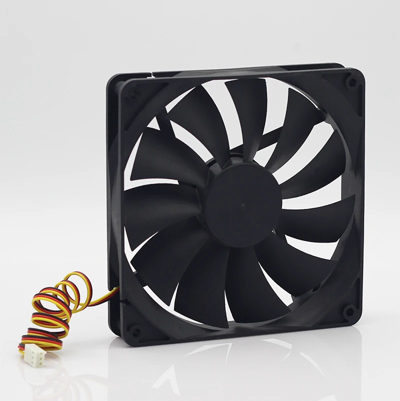 140 мм 14025 3pin DC 12V высокоскоростной бесшумный вентилятор охлаждения для компьютера чехол/cpu/ETH/ETC/ZCash кулер