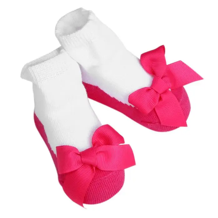 LONSANT Infant Baby Girls socks Newborn Cotton bow-knot absorbent antibacterial Sweet girls Princess | Детская одежда и обувь