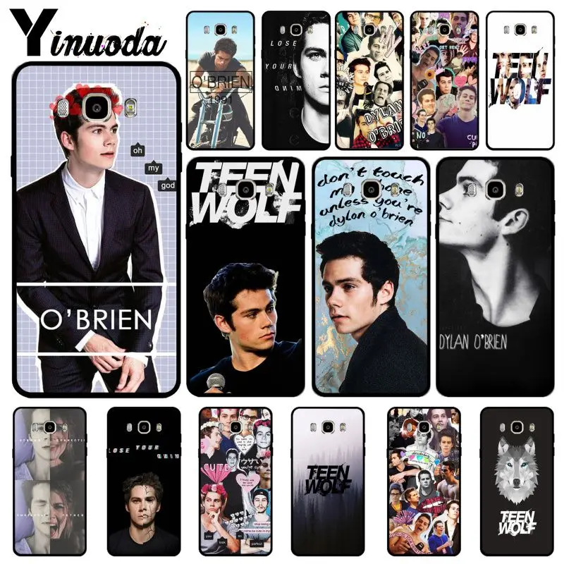 Мягкий Силиконовый ТПУ чехол для телефона Yinuoda Dylan O'Brien Teen Wolf1 Samsung J7 2018 J4 J2 Pro puls