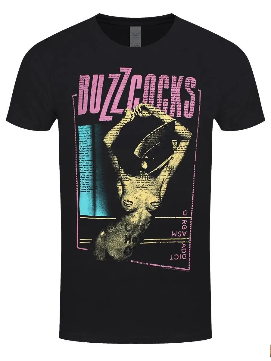 Buzzcocks оргазм Для мужчин Черная футболка |