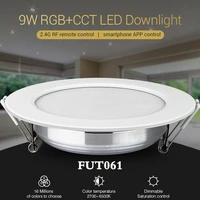 new miboxer smart 9w rgbcct led downlight ac220v recessed dimmable down light 2700k6500k can remotewifiphonevoice control