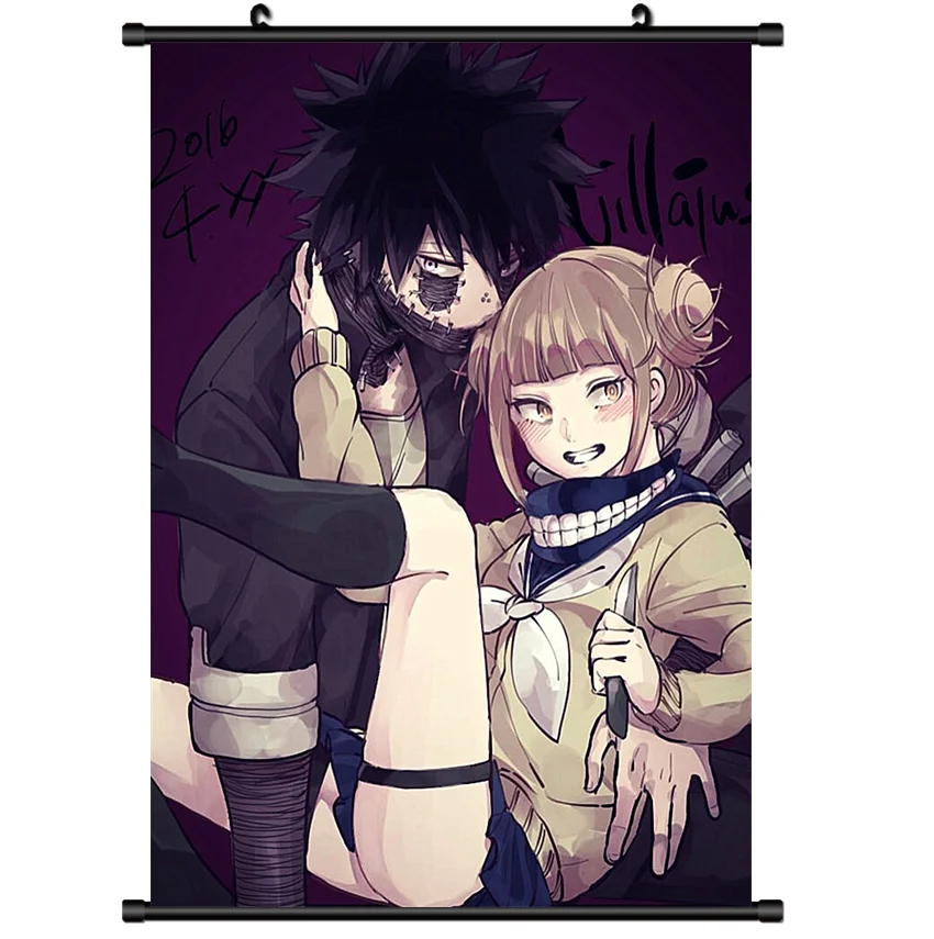 Аниме постер Boku No Hero academic Dabi Toga Himiko прокрутка Косплей 3176 60х90см | Дом и сад