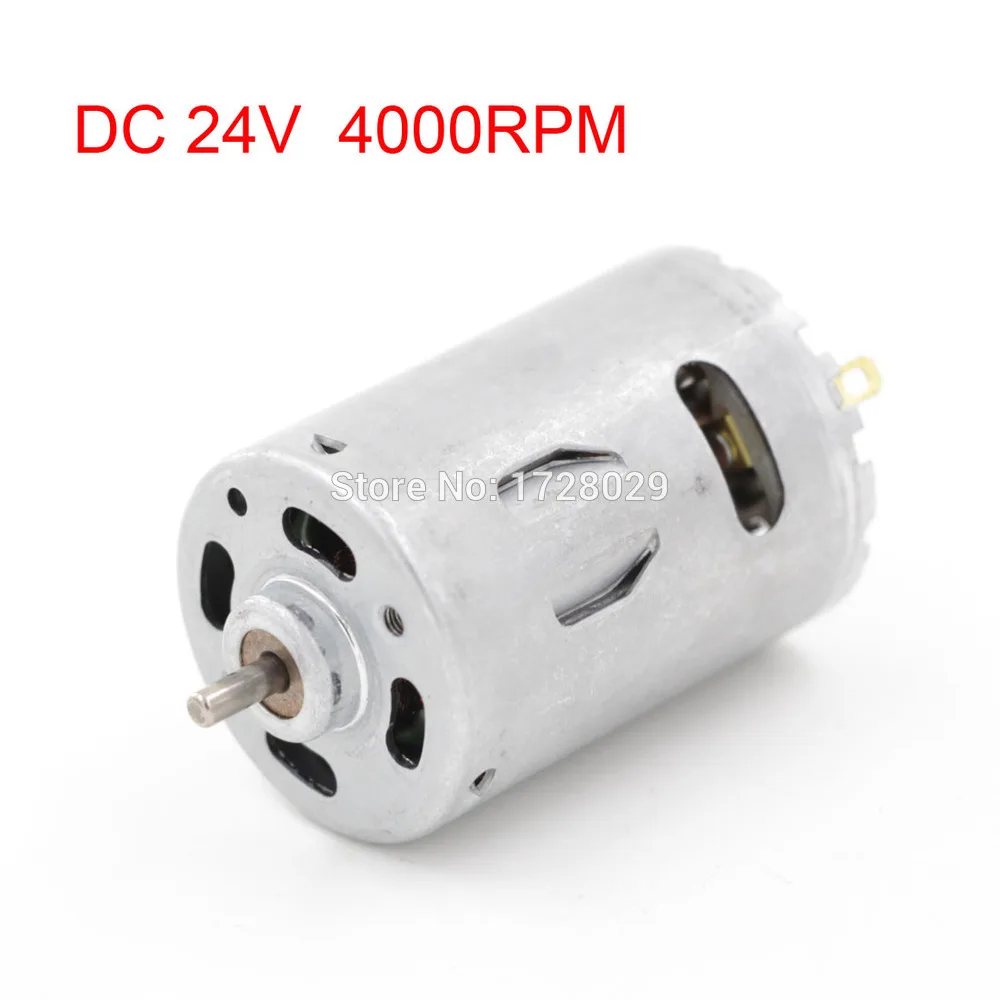 Редукторный двигатель R545 24 В постоянного тока 4000 об/мин 24 В