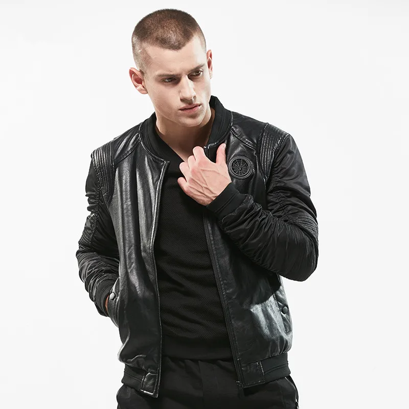 

New arrival Italy style autumn and spring jacket men brand fashion classic jackets male casual small collar jacket mens chaqueta