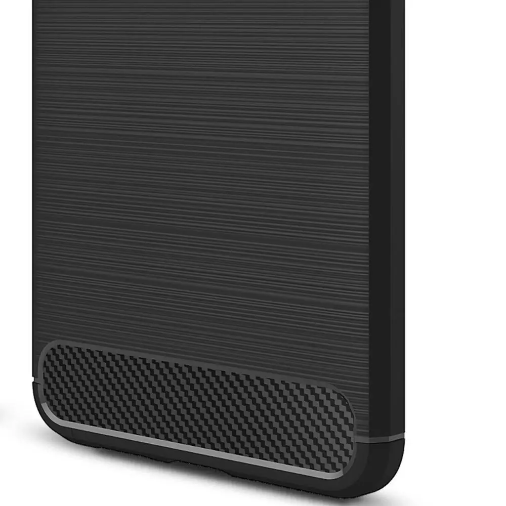 Xiaomi mi 6 чехол силиконовый чехол для Xiaomi mi 6 mi 6 Plus чехол Fundas мягкий чехол из углеродного волокна - Цвет: Black