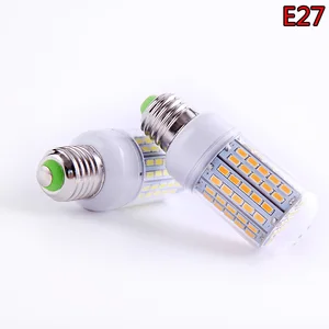Умная Светодиодная лампа SMD 5730 E27 E14 IC, энергосберегающие светодиодные лампы 220 в 230 В, светодиодная лампа-кукуруза, Рождественская Люстра для домашнего освещения