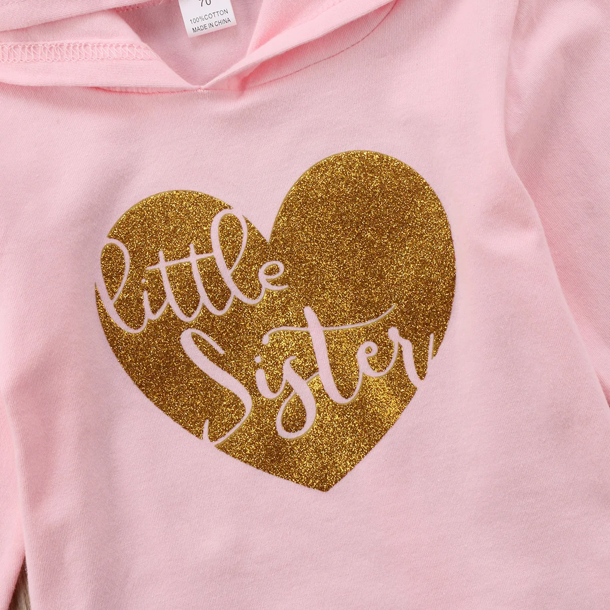 Одинаковые комплекты для всей семьи с надписью Big/Little Sis Одинаковая одежда