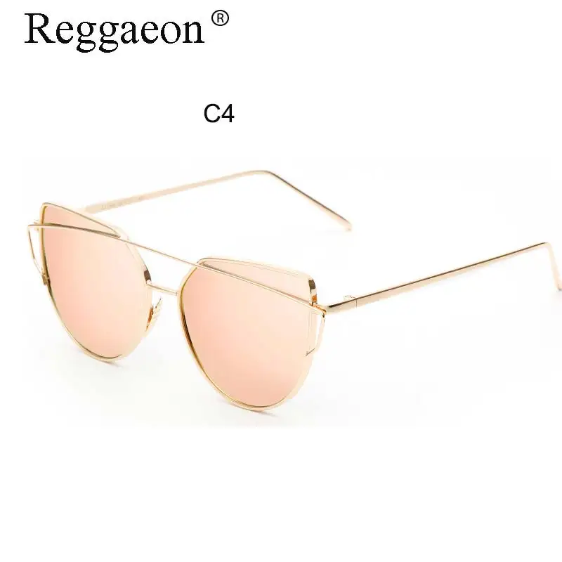 Очки солнцезащитные reggaeon 2018 uv400 Мужские и женские элегантные брендовые