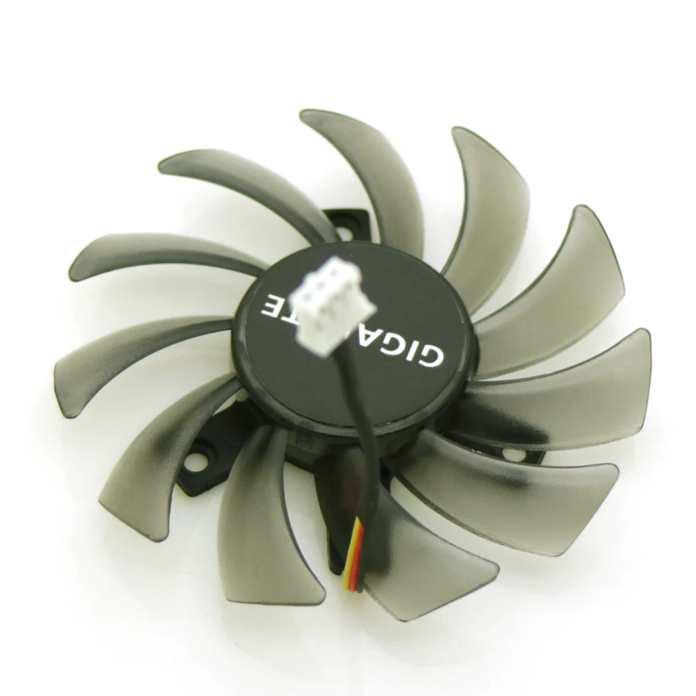 Бесплатная доставка 2 шт./лот PLD08010S12H 3Pin 75 мм DC12V 0.25A 40*40*40 для видеокарты GIGABYTE кулер