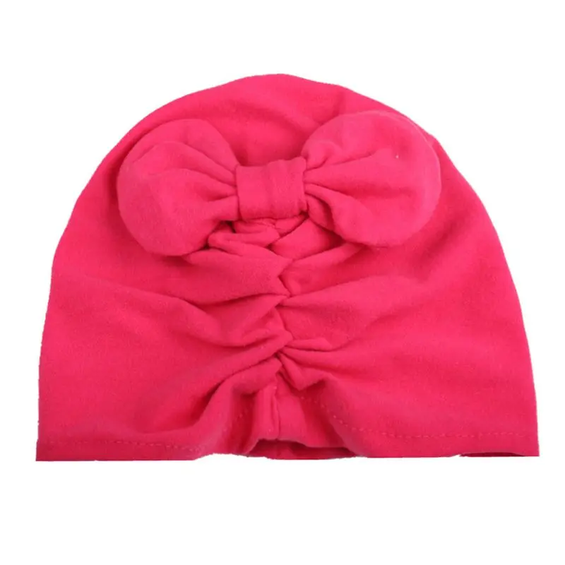 Baby Muts baby India hat children Toddler Kids Boy Girls bow fold head cute cartoon baby headdress casquette chapeau | Детская одежда