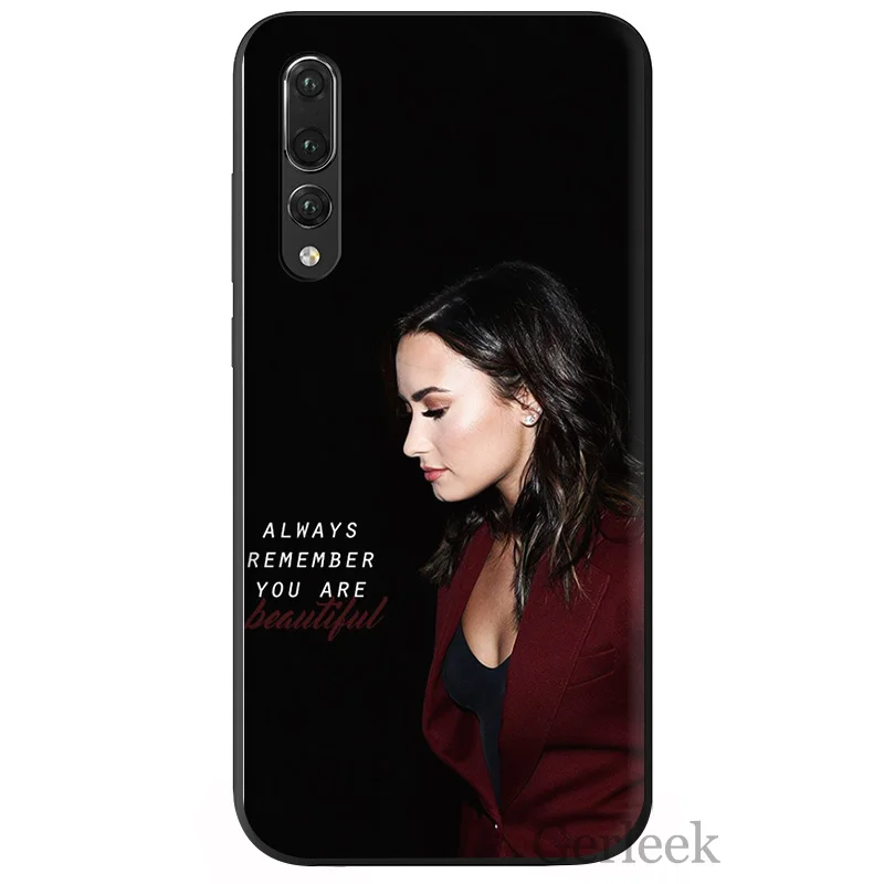 Чехол для мобильного телефона Demi Lovato Luxury Huawei P Smart P30 P8 P9 P10 P20 Lite Pro|Чехлы-накладки| |