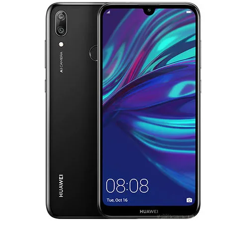 Для 6,2" для Huawei Y7 Y7 prime Y7 pro 6,26" лоток sim-карты держатель SD слот кардридера адаптер - Цвет: Black
