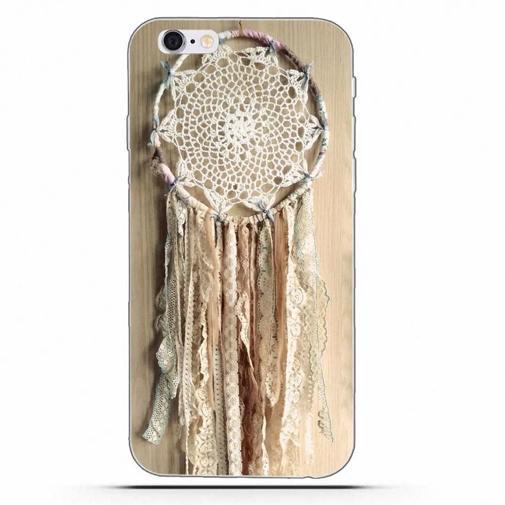 Для Apple iPhone 4 4S 5 5C 5S SE 6 6S 7 8 Plus X мягкий TPU чехол Galaxy Tab S2 мульти Ловец снов|Бамперы| |