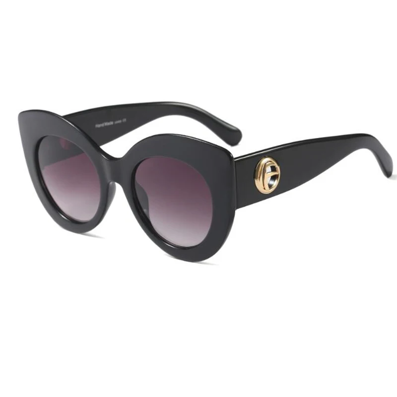 Солнцезащитные очки кошачий глаз женские стильные винтажные аксессуары в стиле