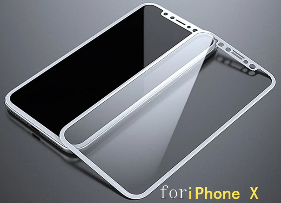 Защитное стекло закаленное 3d-стекло с закругленными краями для iPhone 7 6 S 8 s Plus 200 шт.