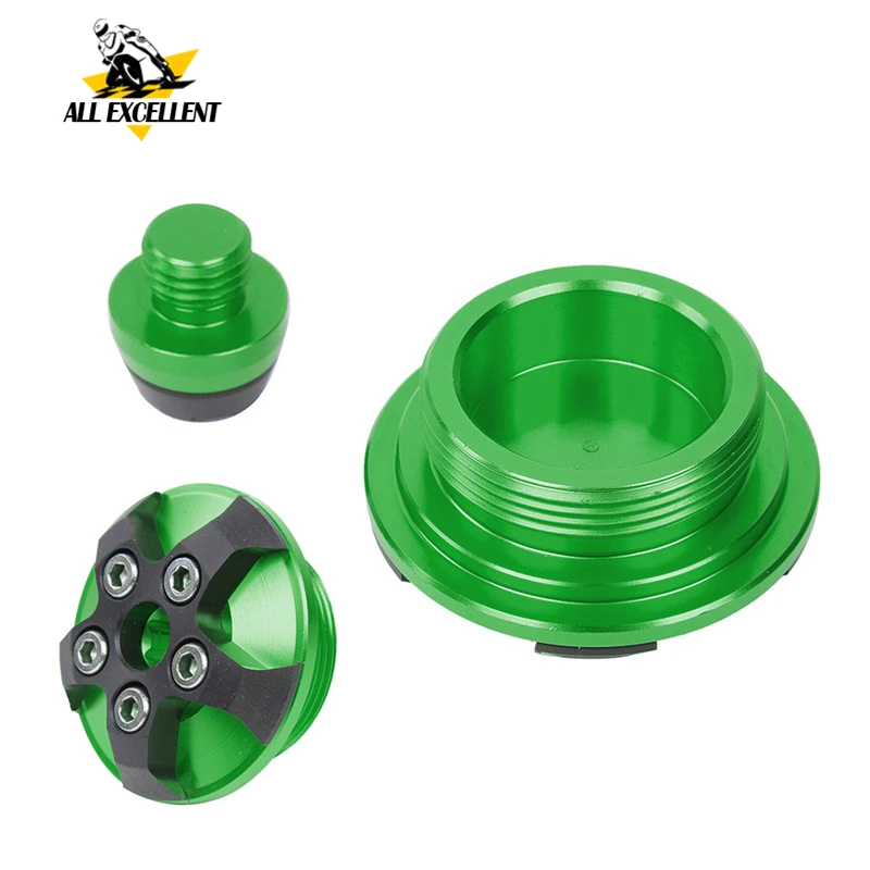 Крышка масляного фильтра двигателя CNC 1 комплект крышка для KAWASAKI ER 4F 4N 6F 6N Ninja 400 600