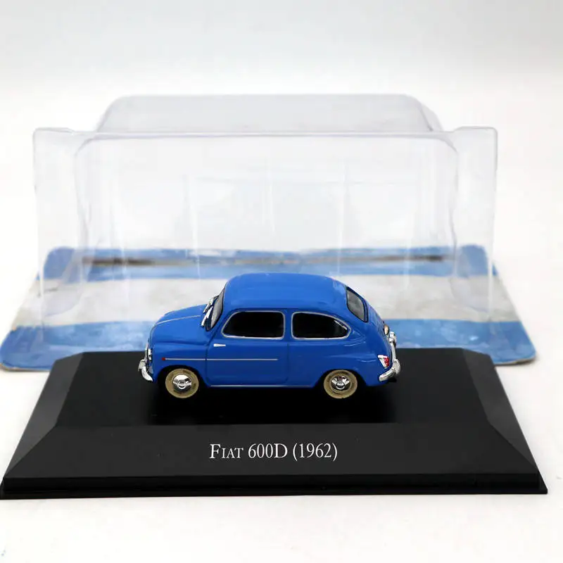 IXO 1:43 для Fiat 600D 1962 синие литые под давлением модели Ограниченная серия Коллекция