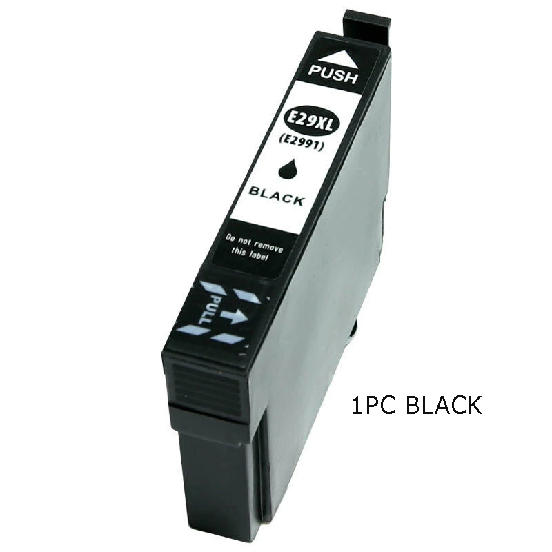 1pc black 20 Чернила 29XL совместим с Epson 2991 XP-342 XP-345 XP-445 XP342 XP345 XP445 XP 342 345 445 картридж с чернилами для принтера T29 T2991 - Цвет: 1pc black